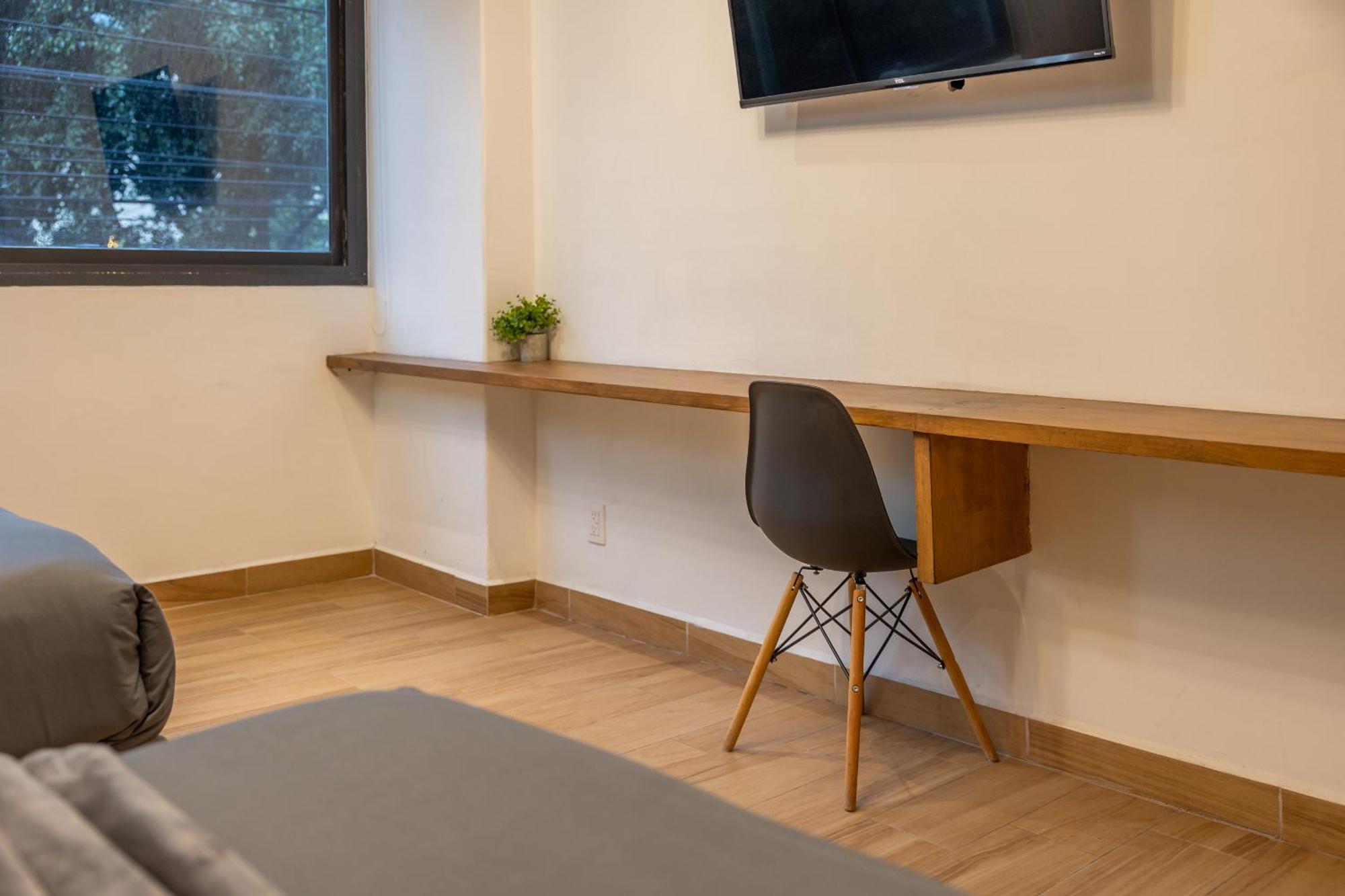 Posh Polanco Stay Tvs And Desks In Each Room Mexico City Exterior photo