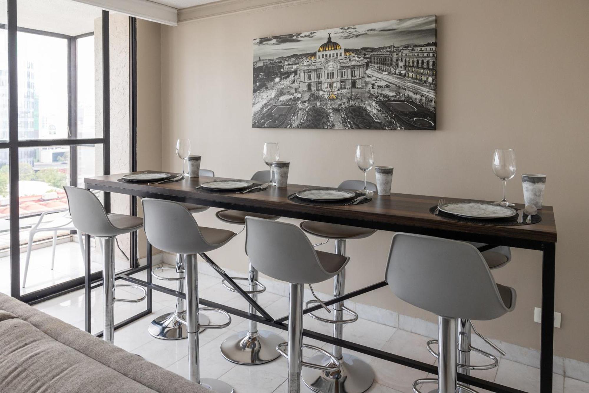 Posh Polanco Stay Tvs And Desks In Each Room Mexico City Exterior photo
