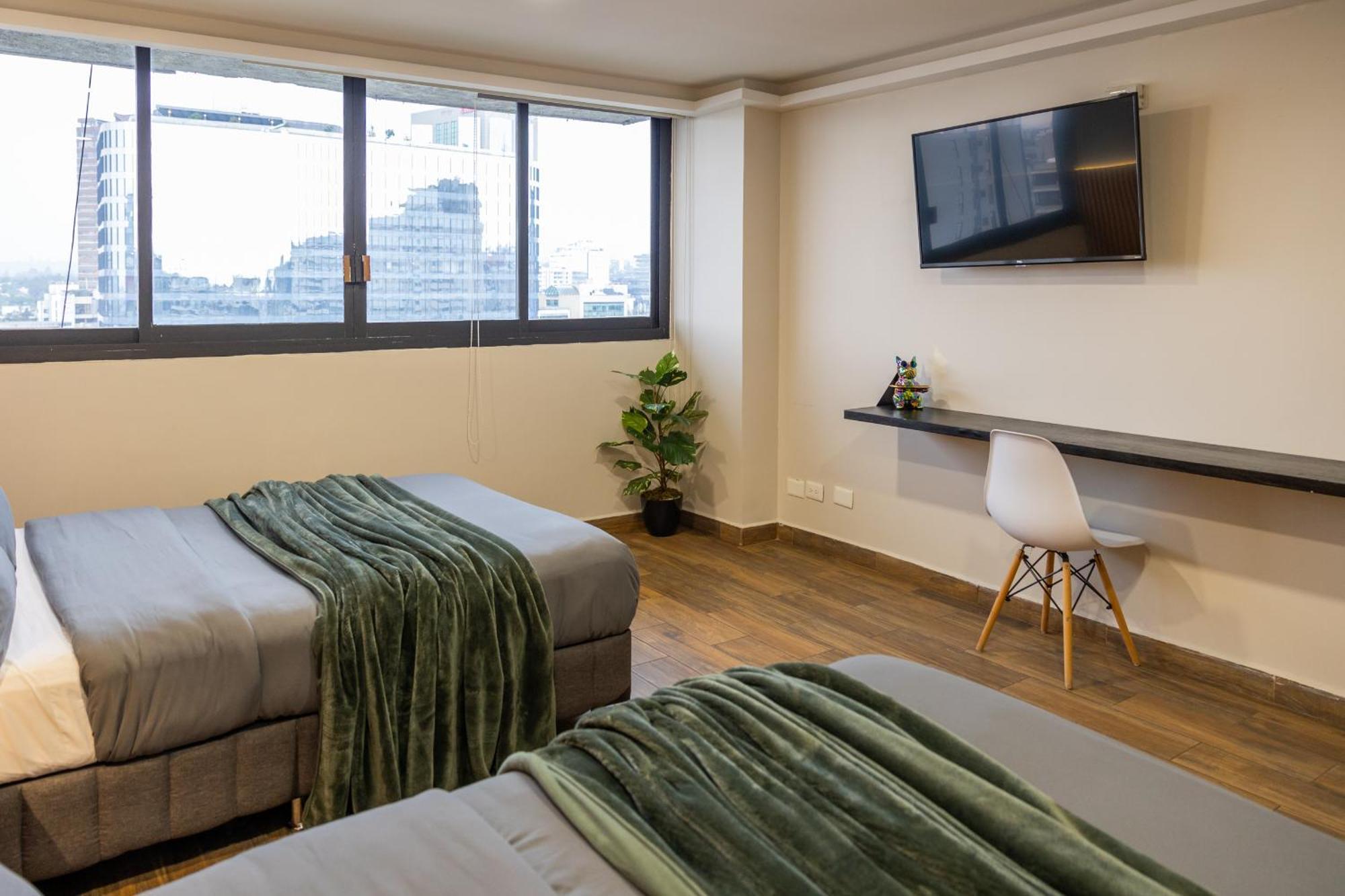 Posh Polanco Stay Tvs And Desks In Each Room Mexico City Exterior photo